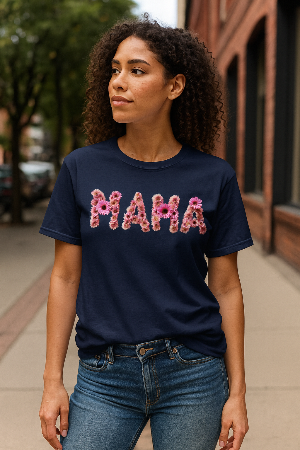 Flowers MAMA Tee