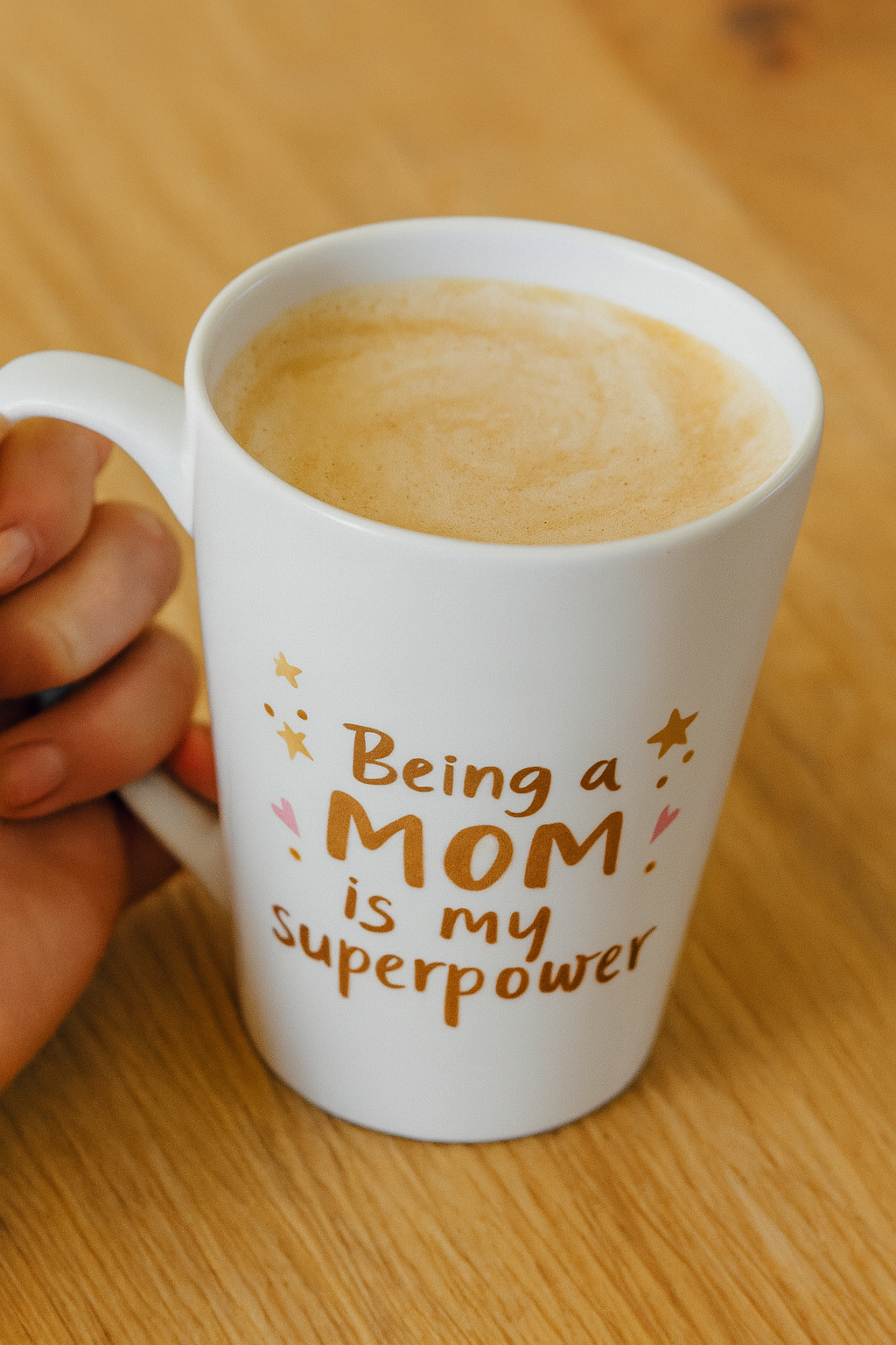 Latte mug "Superpower"